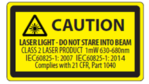 Laser Compliance and Precaution (USA, Canada )